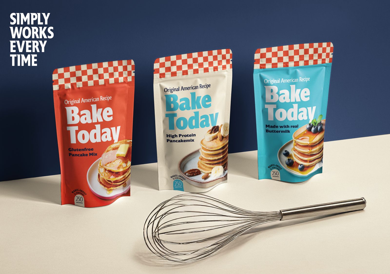 Bake Today – packaging range