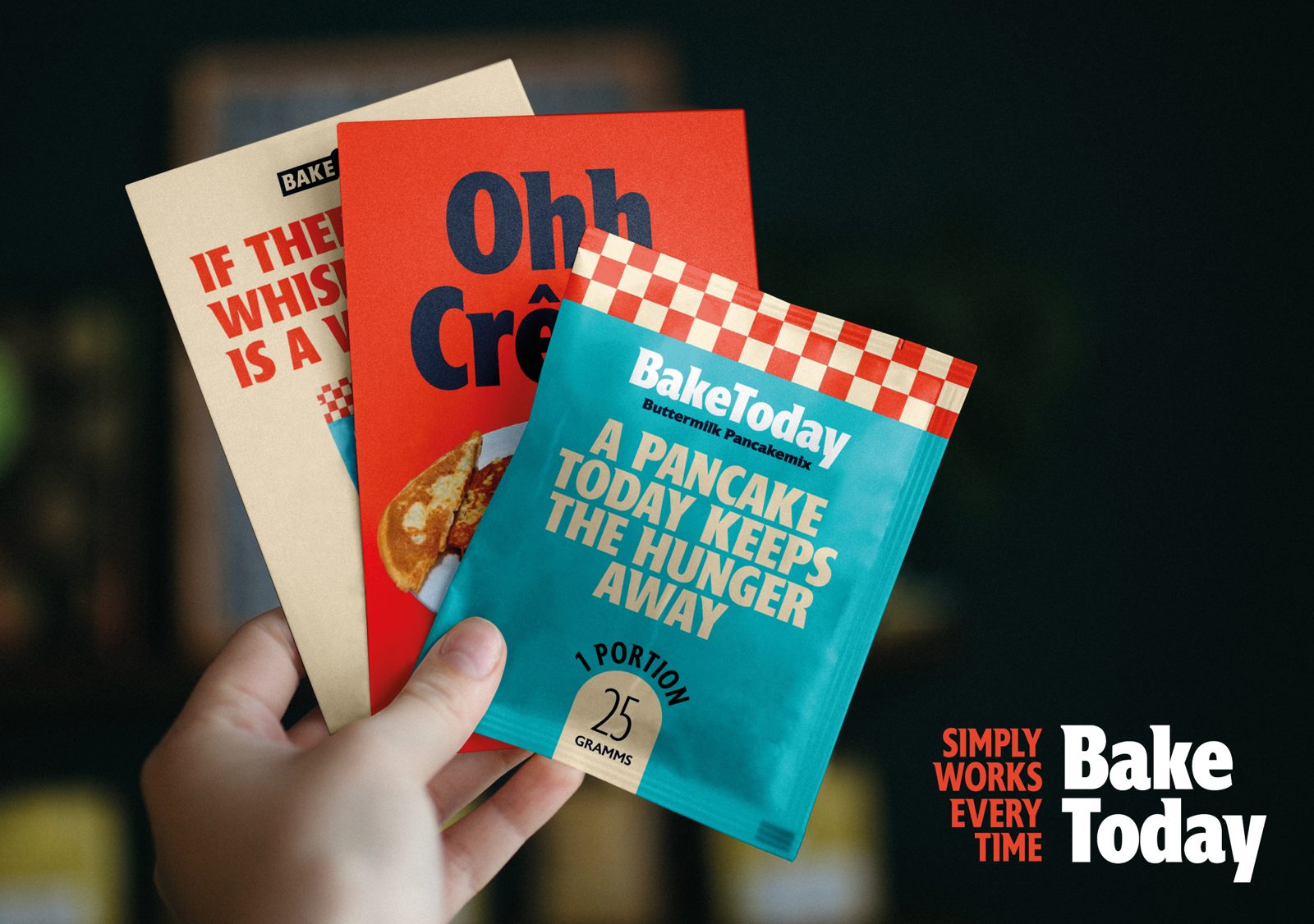 Bake Today – packaging range