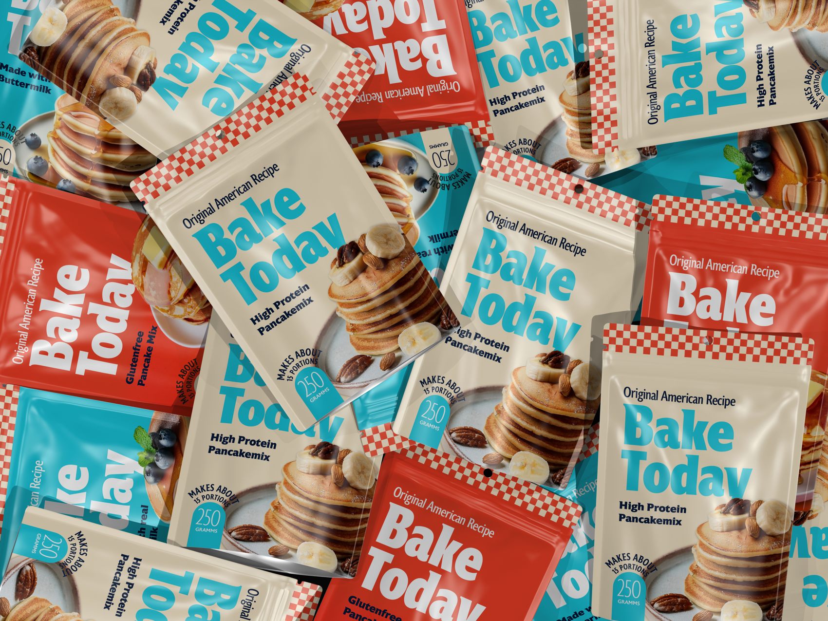 Bake Today – packaging pile