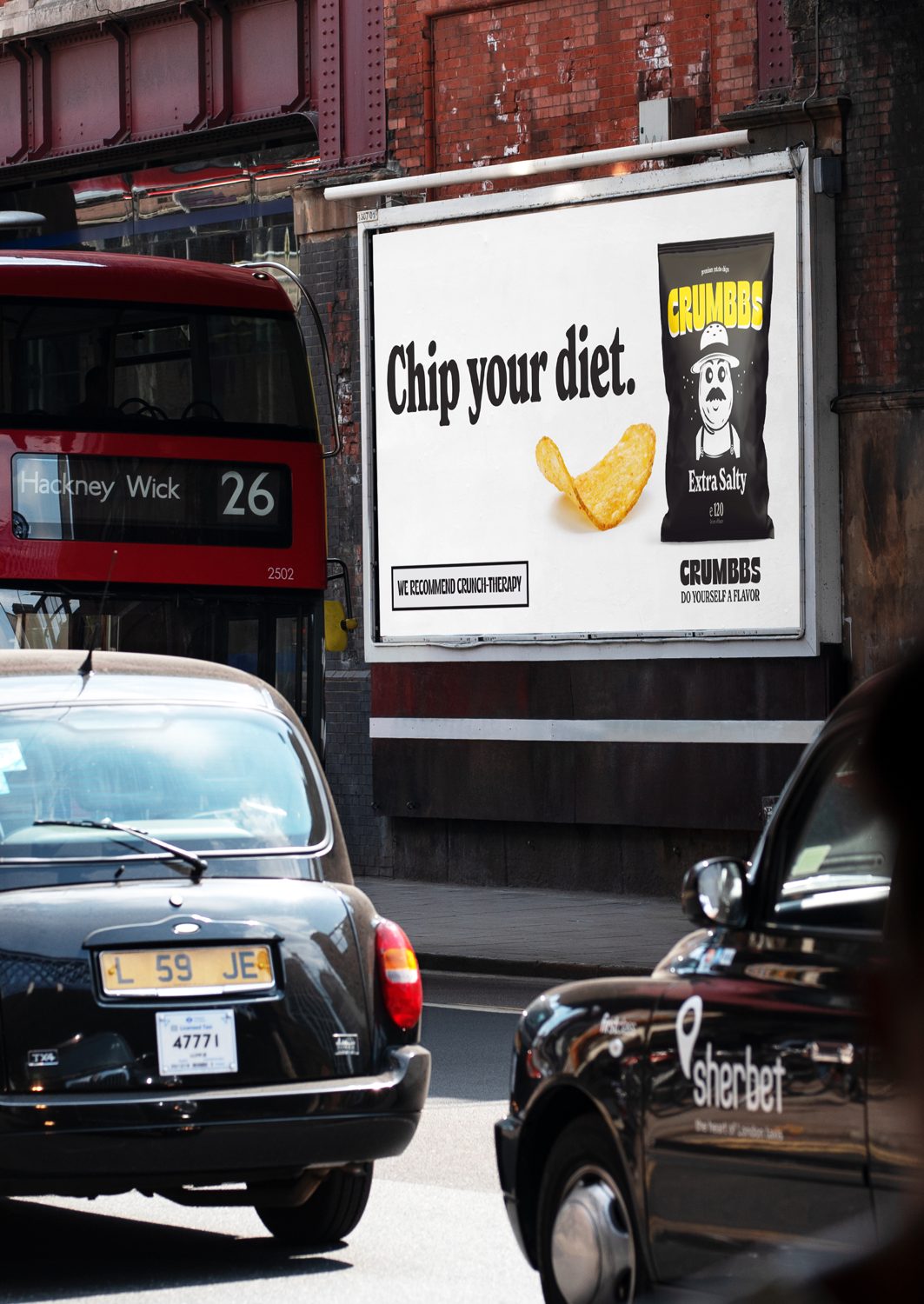 Crumbbs – Do yourself a flavor, advertising column