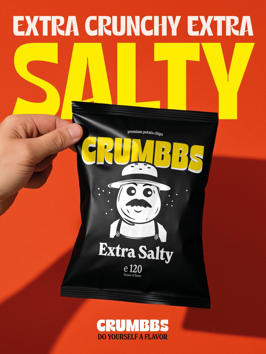 Crumbbs – Extra crunchy extra salty