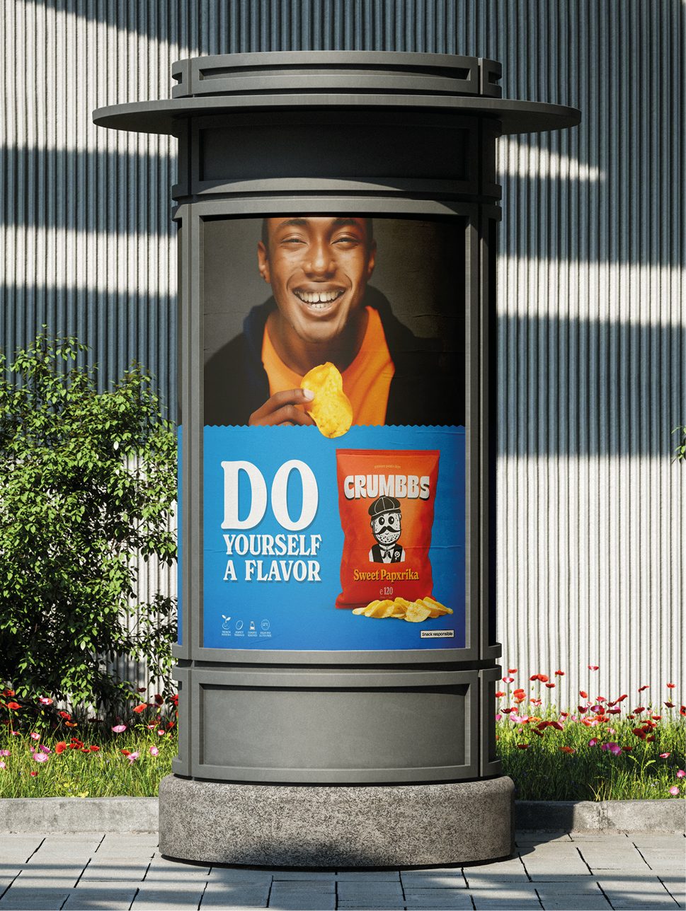 Crumbbs – advertising column