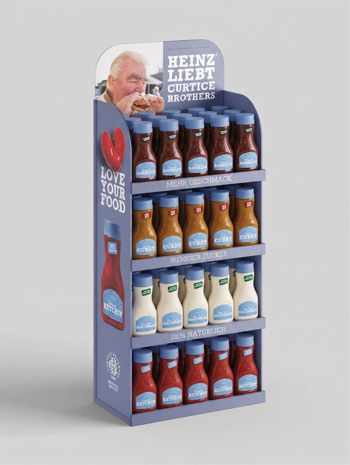 Curtice Brothers – Aufsteller / Messestand