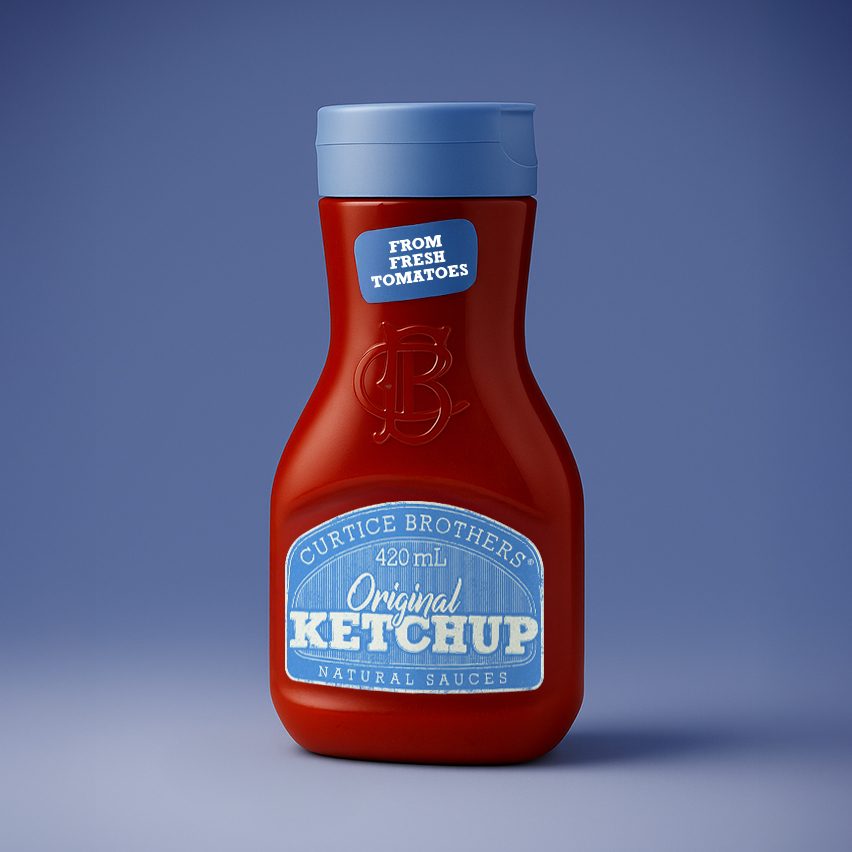 Curtice Brothers – Original Ketchup packaging
