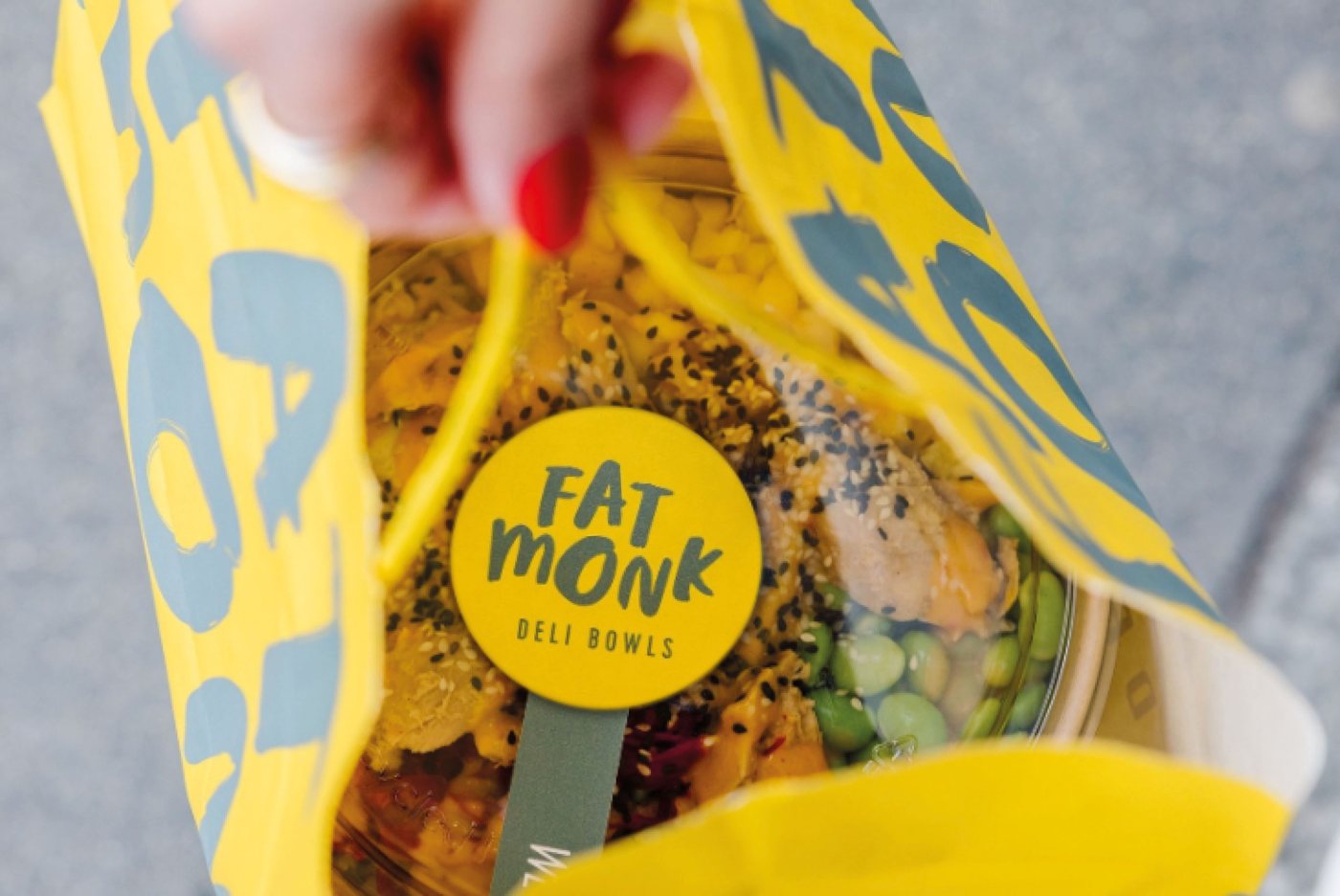 Fat Monk – deli bowl bag