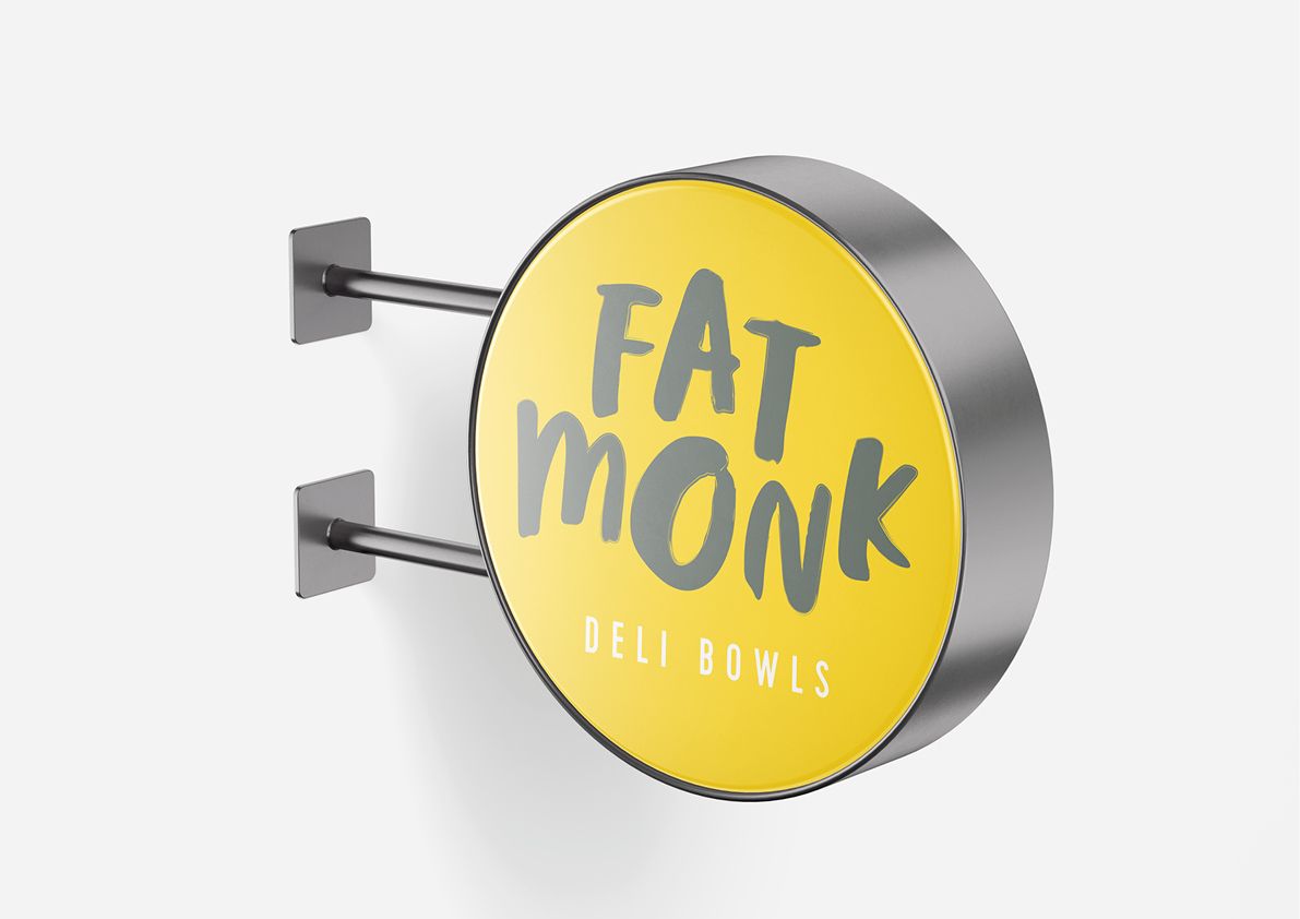 Fat Monk – sign