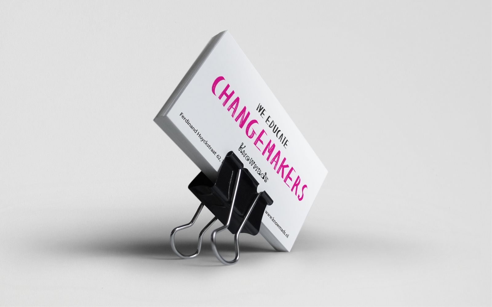 Knowmads – changemakers card