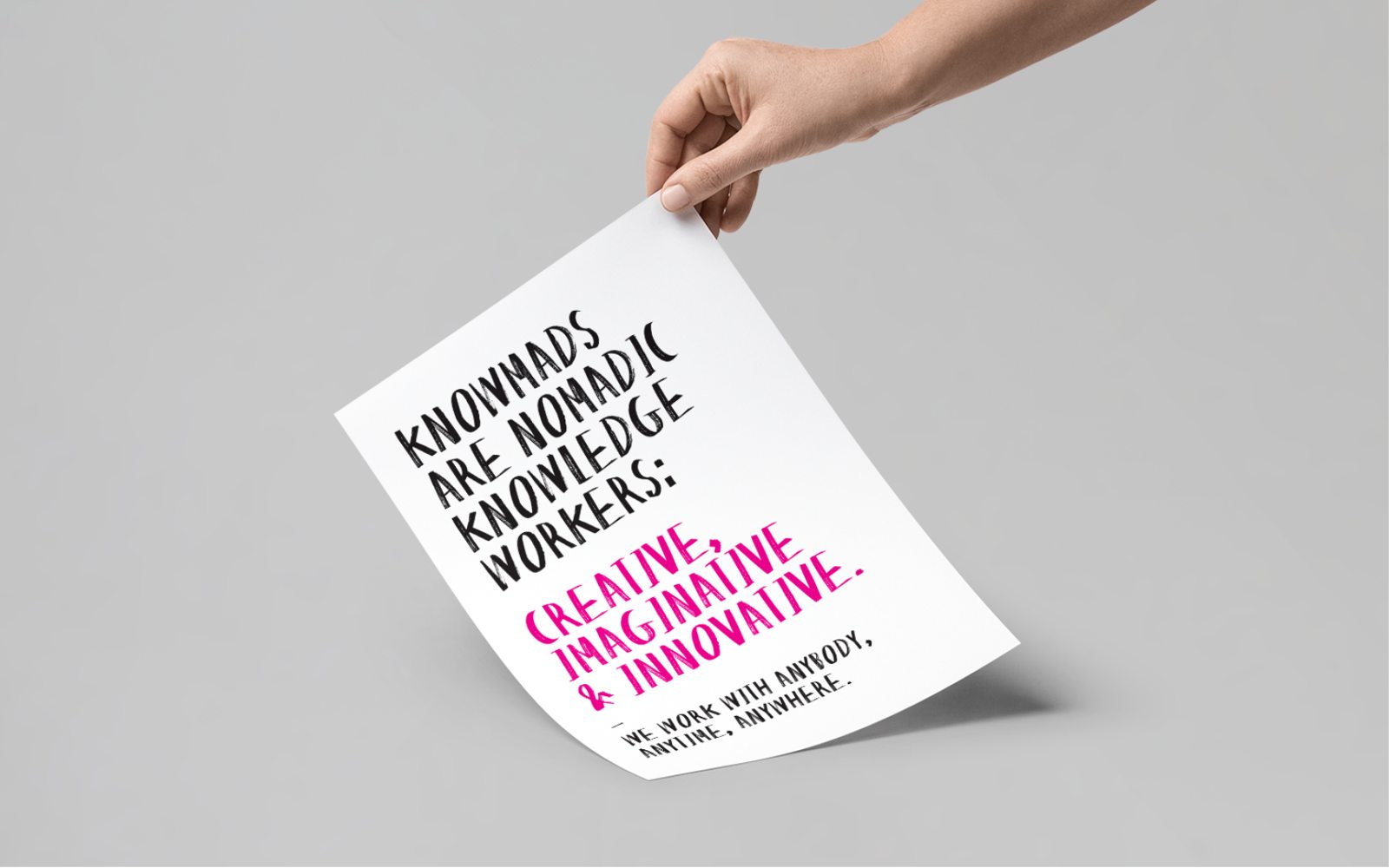 Knowmads – knowledge workers sheet