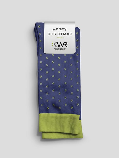 KWR – merry christmas socks