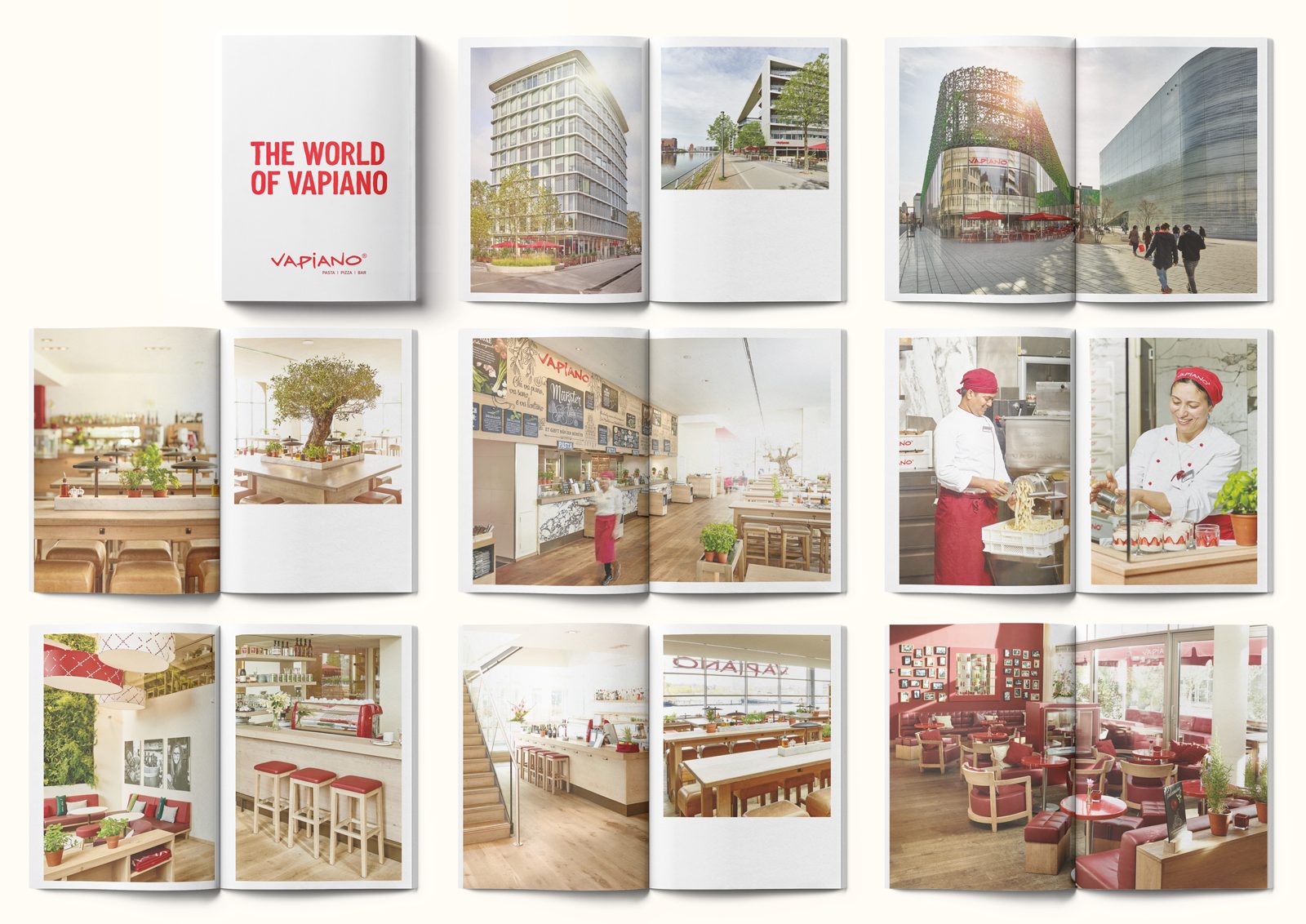 Vapiano – The World of Vapiano, Editorial