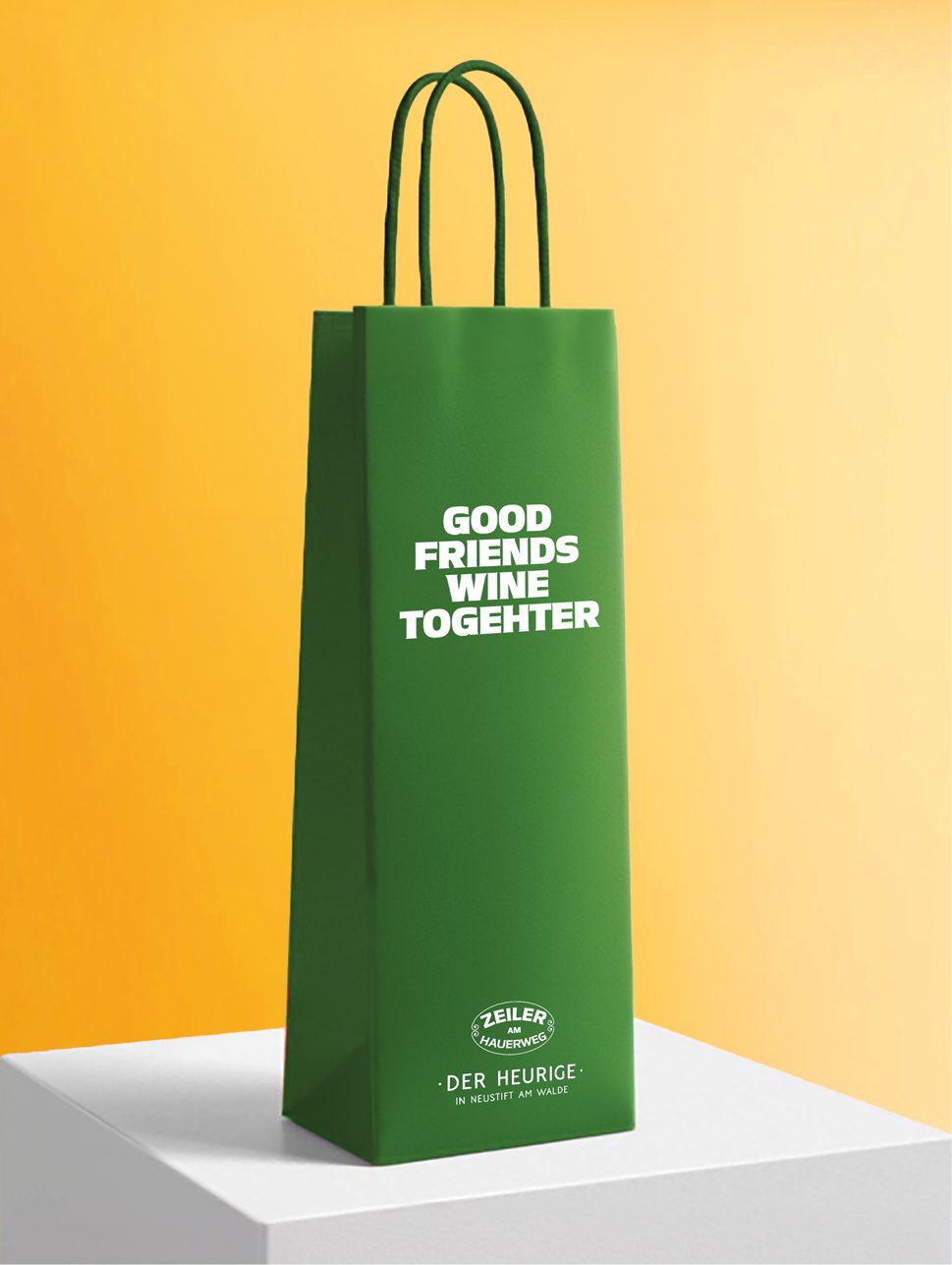 Zeiler – Good friends wine together, Tasche