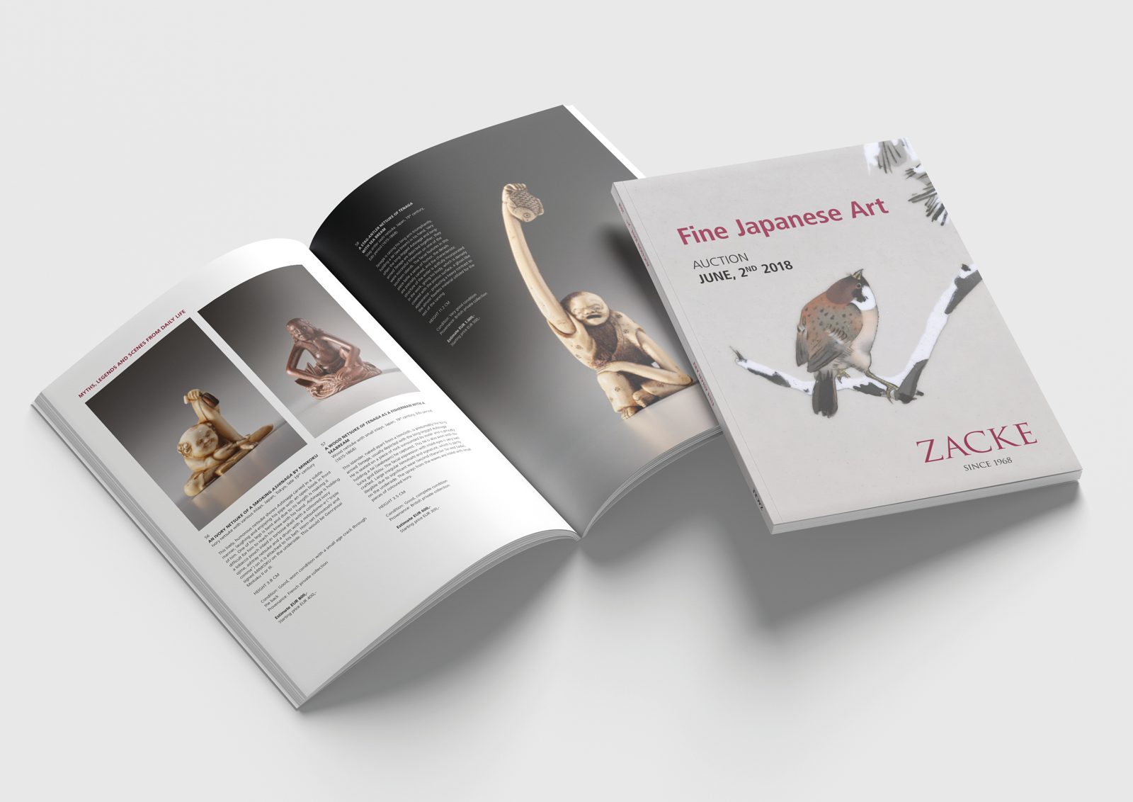 Galerie Zacke – catalog series